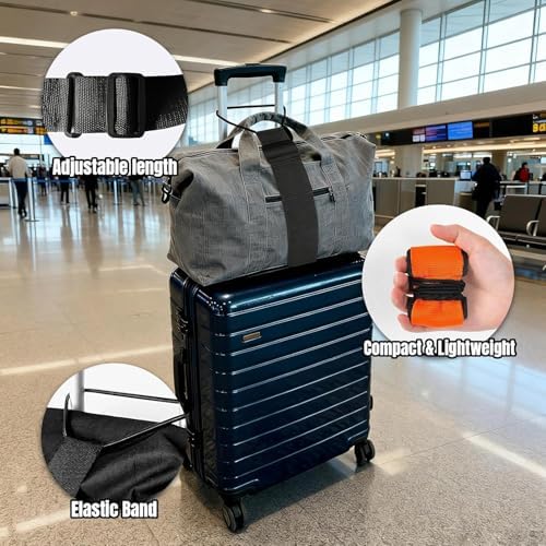 Luggage Straps for Suitcases，Multi-Use Strong Adjustable Luggage Connector - Image 4