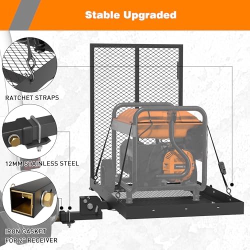 WILDROAD 48"x26" Hitch Cargo Carrier - Image 6