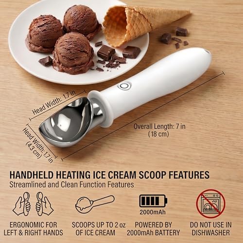 Electric Heated Ice Cream Scoop Rechargeable - Image 6