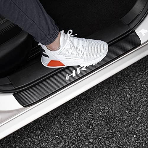 LEXLEY for 2023 2024 2025 2026 HRV HR-V Carbon Fiber Style Leather Door Sill by LEXYE