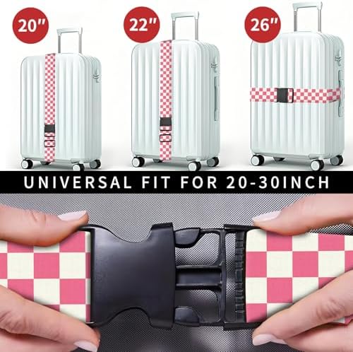 Luggage Straps for Suitcases, Heavy Duty Travel Belt - Image 4