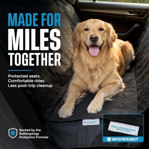 Bulldogology Dog Car Seat Cover - Image 2