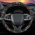 Wildflower Steering Wheel Cover, Flower Car Accessory by ExquisiteCarAccessories