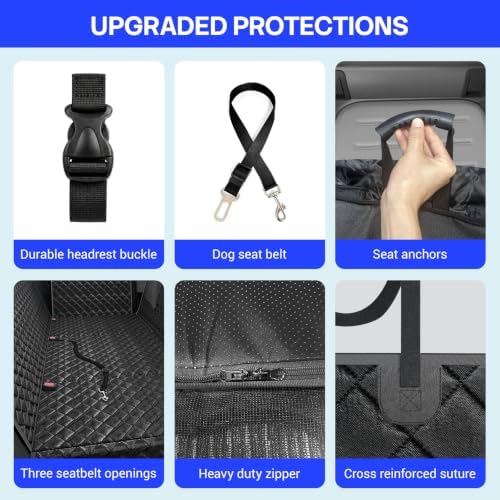 Waterproof Hammock Dog Car Seat Cover - Image 6
