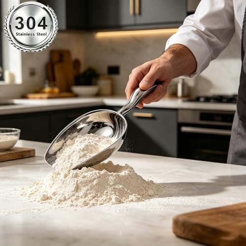 12 oz 304 stainless steel ice scoop, suitable - Image 6