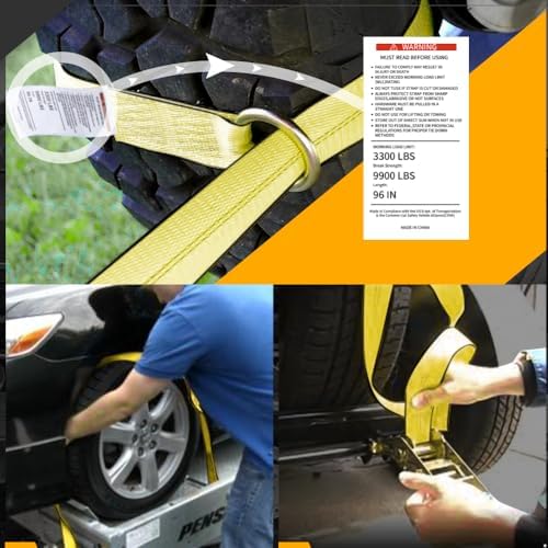 Heavy Duty Car Tie Down Straps - Image 7