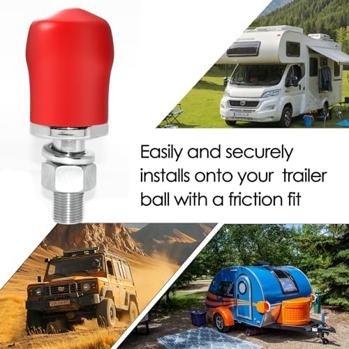 6-Pack Trailer Hitch Ball Covers, 2-5/16" Towing Ball Dustproof Antirust - Image 3