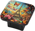 Hitch Cover Fits for 2-Inch Hitch, Eiffel Tower in Landscape by PATBIXES