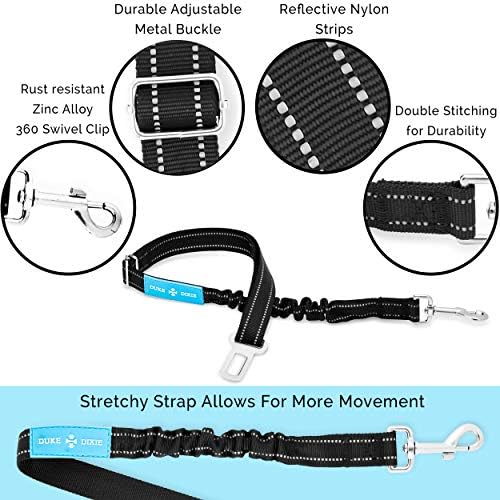 Duke & Dixie Dog Seat Belt Pet Dog Cat Car Seatbelt Safety - Image 3
