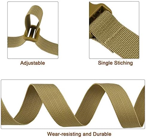 MAGARROW 24" 40" 60" 100" Strap Buckle Packing Straps Adjustable 1-Inch Belt - Image 3