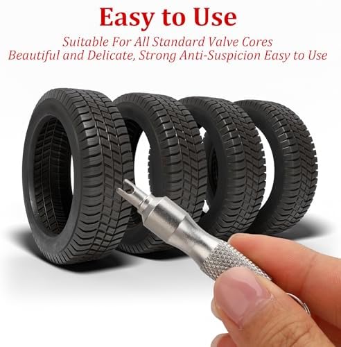 Trinkrittey Valve Core Removal Tool, Valve Stem Core Remover Stainless Steel - Image 6