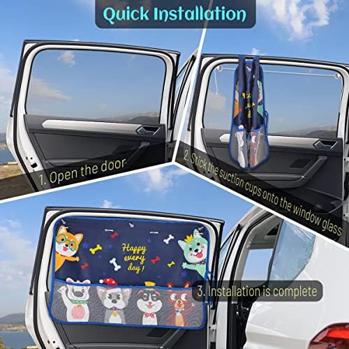 DIZA100 2 Pack Car Window Shade - Image 6