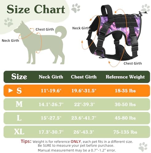VavoPaw Heavy Duty Tactical Dog Harness - Image 2