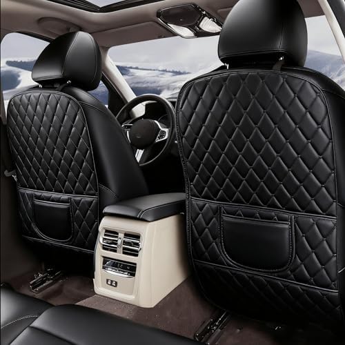 Leatherette Car Seat Protector by Fashowlife