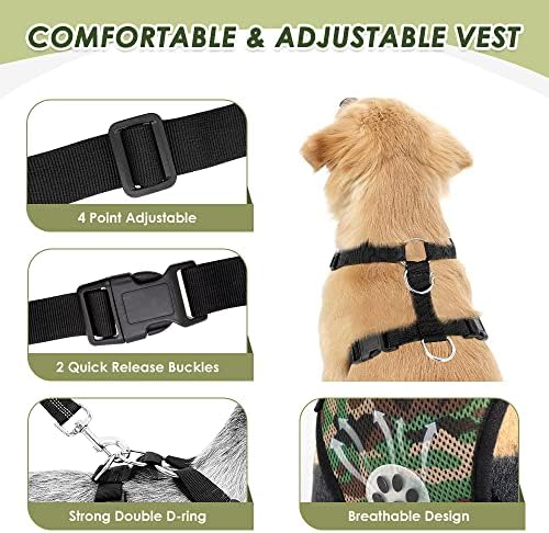 SlowTon Dog Seat Belt and Harness - Image 3