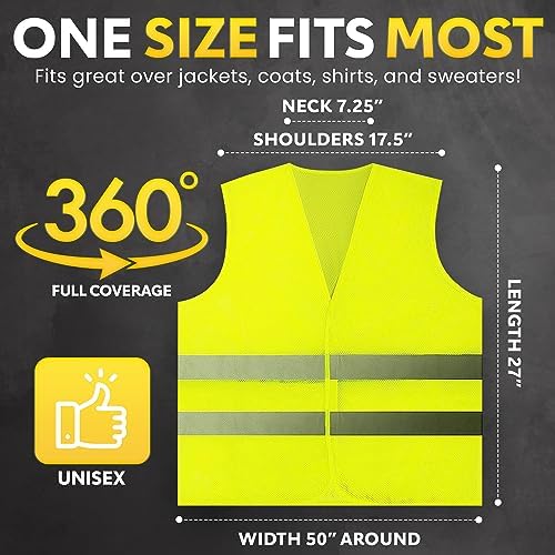 PeerBasics Safety Vests 10 Pack - Image 5