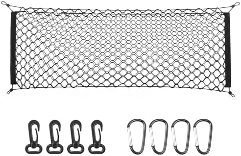 MICTUNING 2-Layer Heavy Duty SUV Truck Cargo Net, 44 x 15 Inch Universal Bed Net by MICTUNINGINC