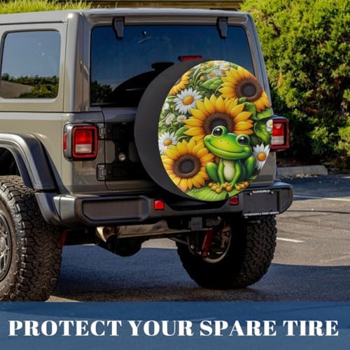 Frog Spare Tire Cover Waterproof Dust-Proof Spare Wheel Covers - Image 6