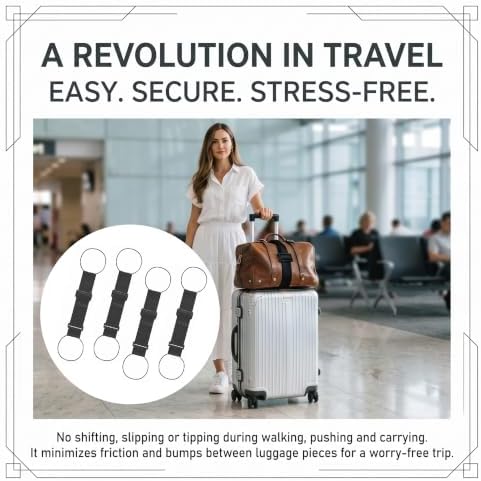 Luggage Straps for Suitcases - Image 2