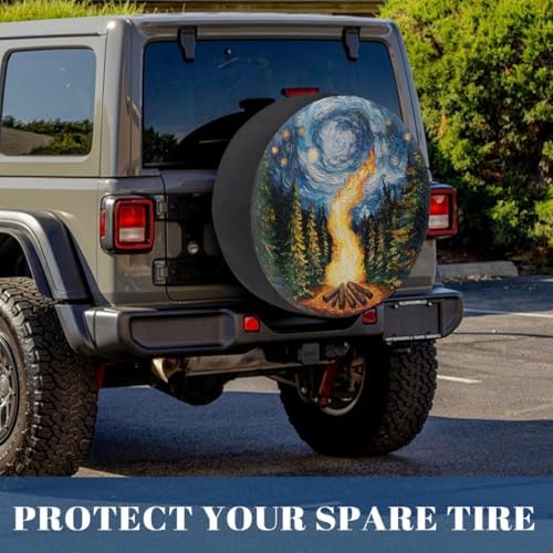 Forest Spare Tire Cover Waterproof Dust-Proof Spare Wheel Covers - Image 6