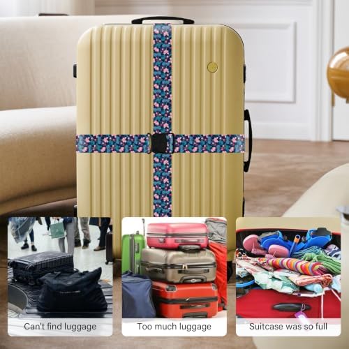 Luggage Straps for Suitcases, Travel Adjustable Belt - Image 6