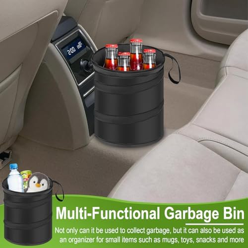 2 PCS Car Collapsible Trash Can, Collapsible Pop-up Car Garbages Can - Image 5