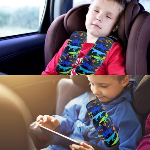 Seat Belt Cover for Kids, Seat Belt Pad for Boys Girls, Car Seat Straps - Image 4
