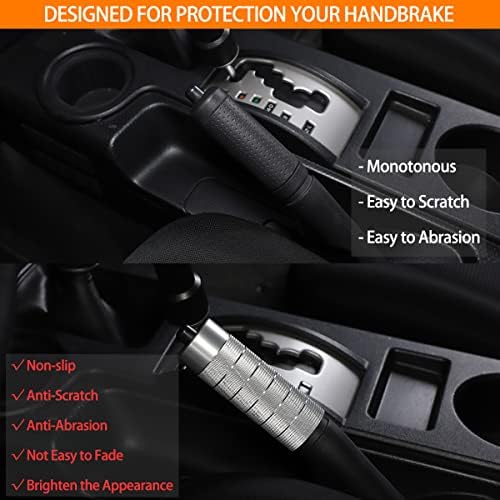 Suitable for Toyota FJ Cruiser 2007-2021 Handbrake Cover, Aluminum Alloy - Image 2