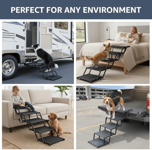 Oiilores Foldable Dog Stairs for Large Dogs - Image 6
