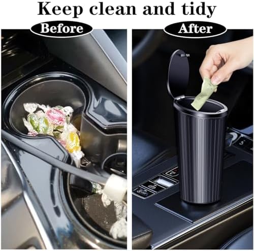 Car Trash Bin with Lid - Image 2