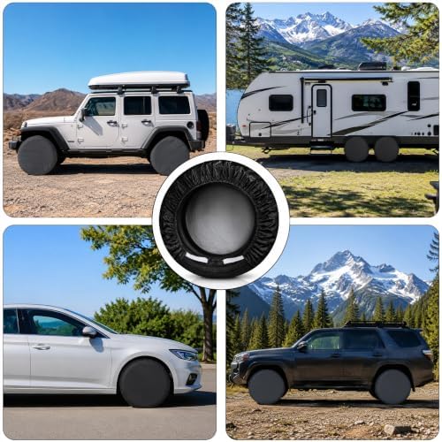 Tire Covers 4 Pack, Fit 30-32 Inch Tire Diameter - Image 7
