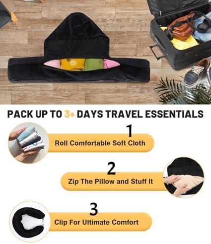 Stuffable Travel Neck Pillow - Image 3