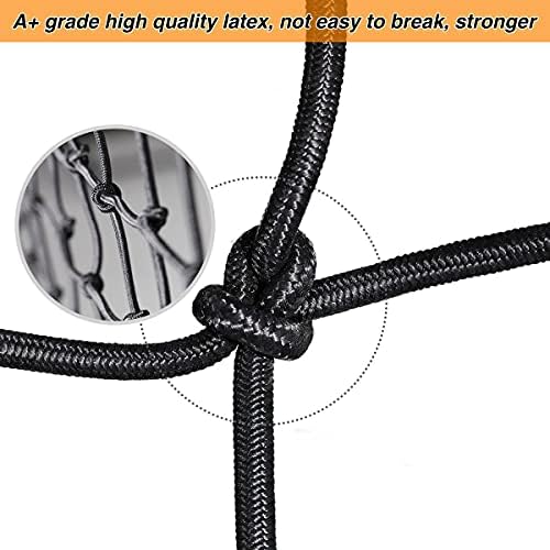 15"x15" Motorcycle Cargo Net Stretches to 30"x30" - Image 4