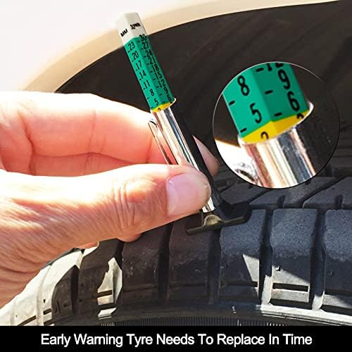 Godeson 88702 Smart Color Coded Tire Tread Depth Gauge - Image 5