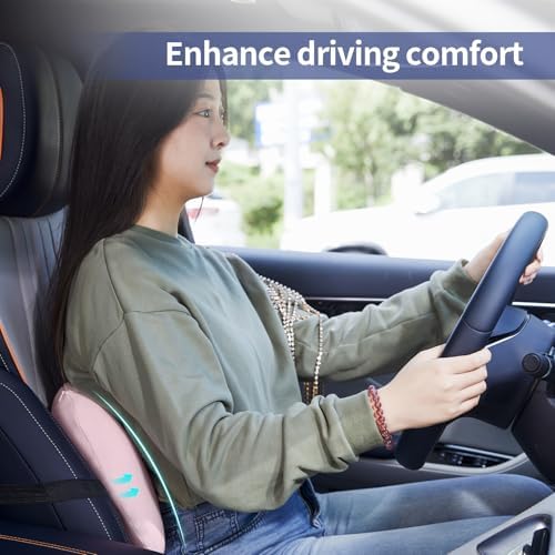 Cooling Lumbar Support Pillow for Office Chair, Memory Foam Car Back Cushion - Image 5