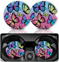 Yonlevres Car Coasters for Cup Holders, 2 Pack by Yonlevres
