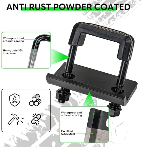 2" Hitch Tightener Anti Rattle Clamp, Heavy-Duty Stabilizer - Image 6