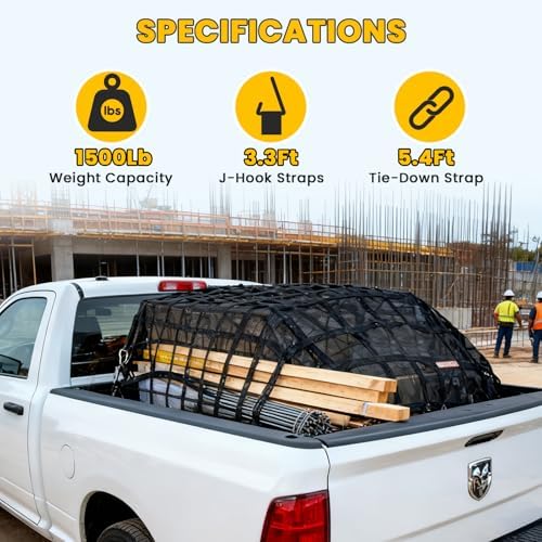 Cargo Net for Pickup Truck Bed - Image 3