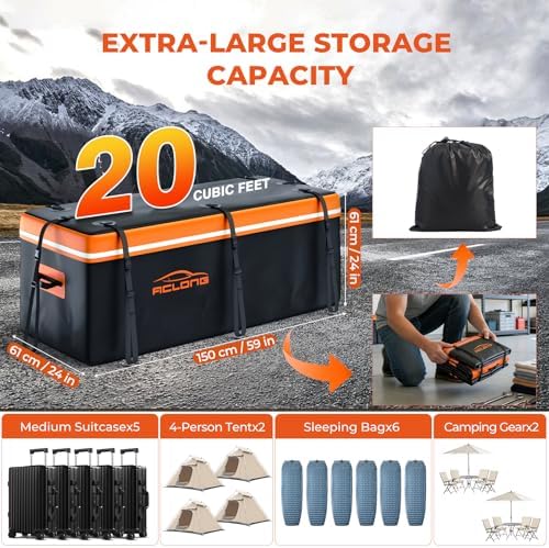 Hitch Mount Cargo Carrier Bag, Universal - Image 3