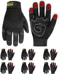 HANDLANDY Work Gloves for Men & Women, Utility Mechanic Working Gloves Touch by HANDLANDY