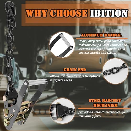 4 Pack Car Tie Down Straps for Trailers - Image 7