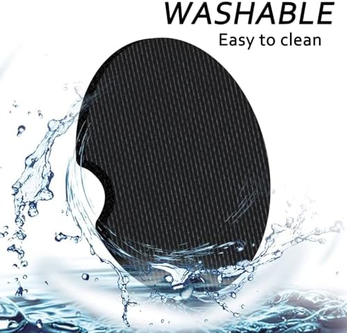 2Pcs Daisy Car Coasters, 2.75" Neoprene Rubber Cars Cup Holder Coasters - Image 5