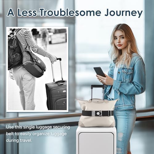Travel Inspira Travel Belt for Luggage Add a Bag Strap - Image 3