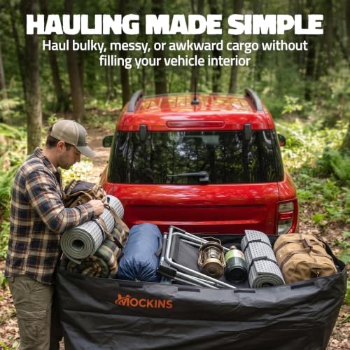 Mockins 70"x30"x6" XXL Folding Cargo Hitch Carrier - Image 5