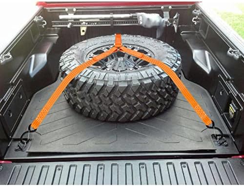 Spare Tire Strap, 3 Point Ratchet Y Strap - Image 2