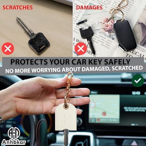 Leather Key Sleeve for Broken Car Key Loop Replacement - Image 4
