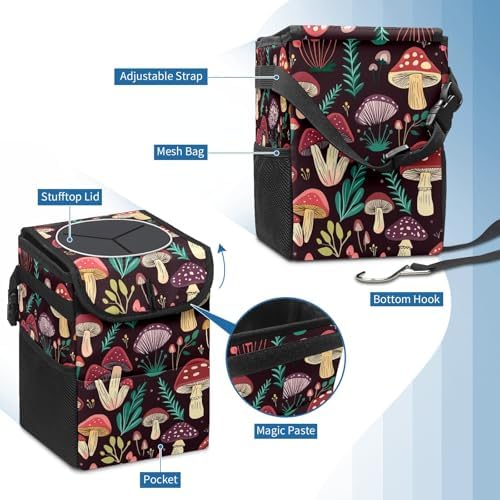 Car Trash Can – Multi-Purpose, Lightweight and Portable - Image 5
