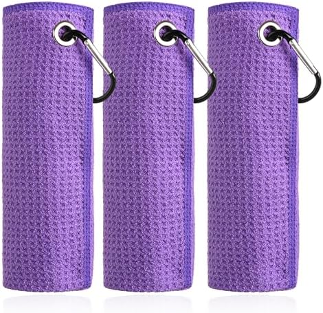 Mile High Life Microfiber Golf Towel 3 Pack Waffle by MileHighLife