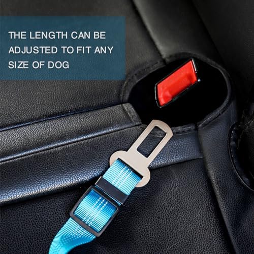 IBWell Dog Seat Belt with Elastic Bungee Leash, Car Seat Belt - Image 5