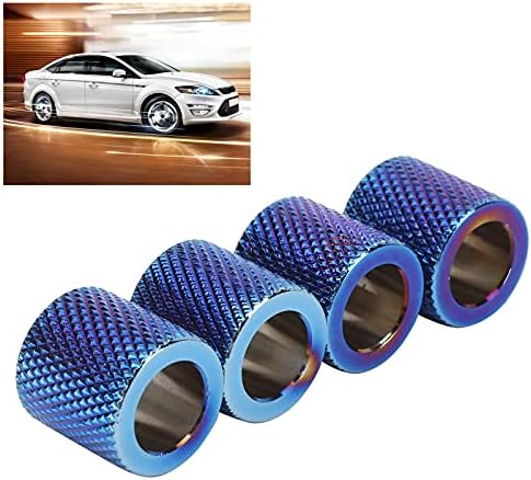 aqxreight Headrest Collar Rings 4PCS Aluminum Alloy Decor Compatible - Image 7
